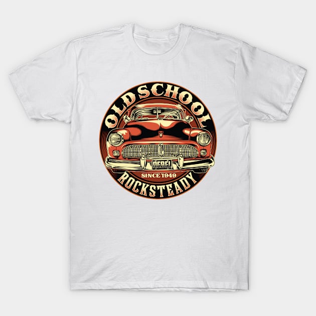 Old School Rocksteady T-Shirt by Teefold